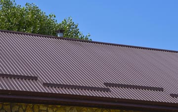 typical Lower Stanton St Quintin corrugated roof uses